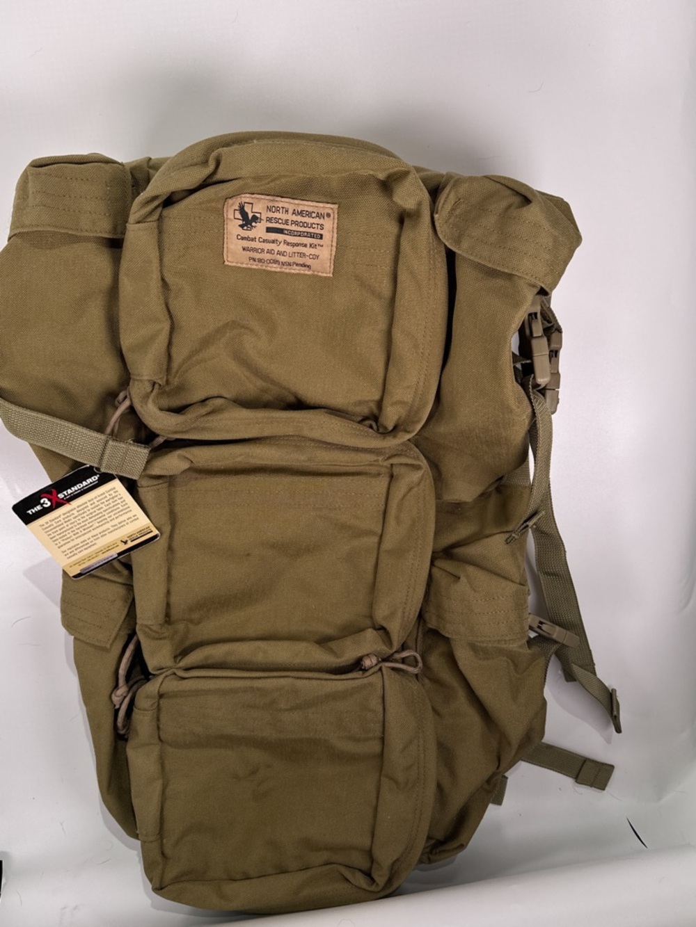 North American Rescue WALK Medical Backpack Tactical Nylon Coyote Brown - Picture 12 of 15